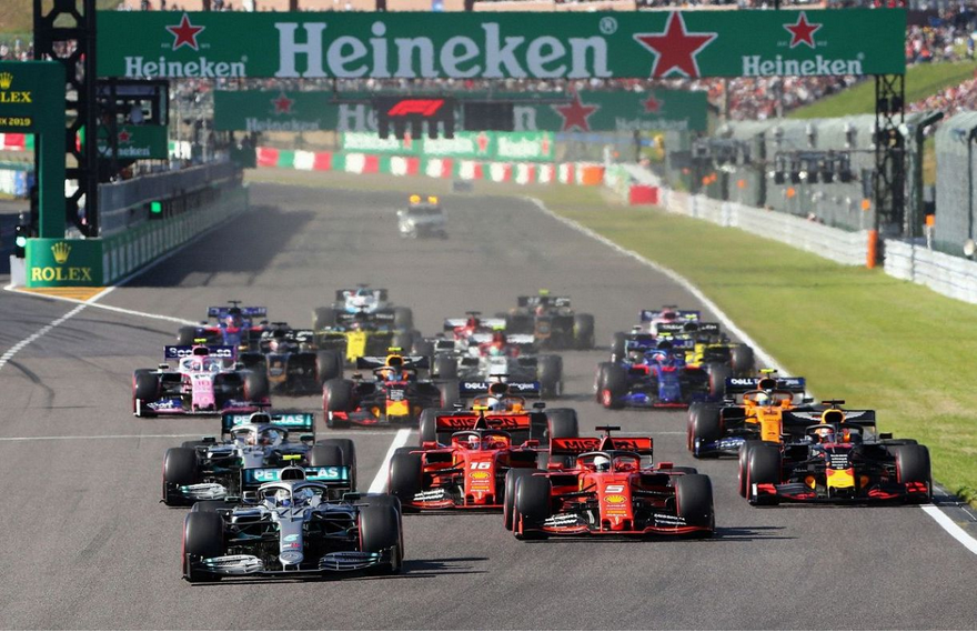 F1日本GP スタート